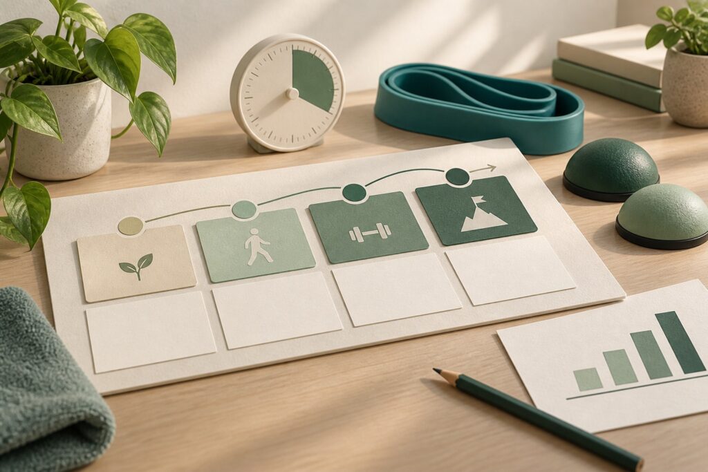 Grafica sulla pianificazione delle sedute di fisioterapia nel Parkinson